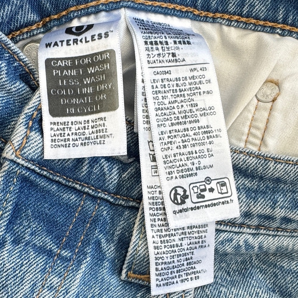 LEVI’S 501® ORIGINAL FIT WOMEN'S JEANS - Picture 5 of 7